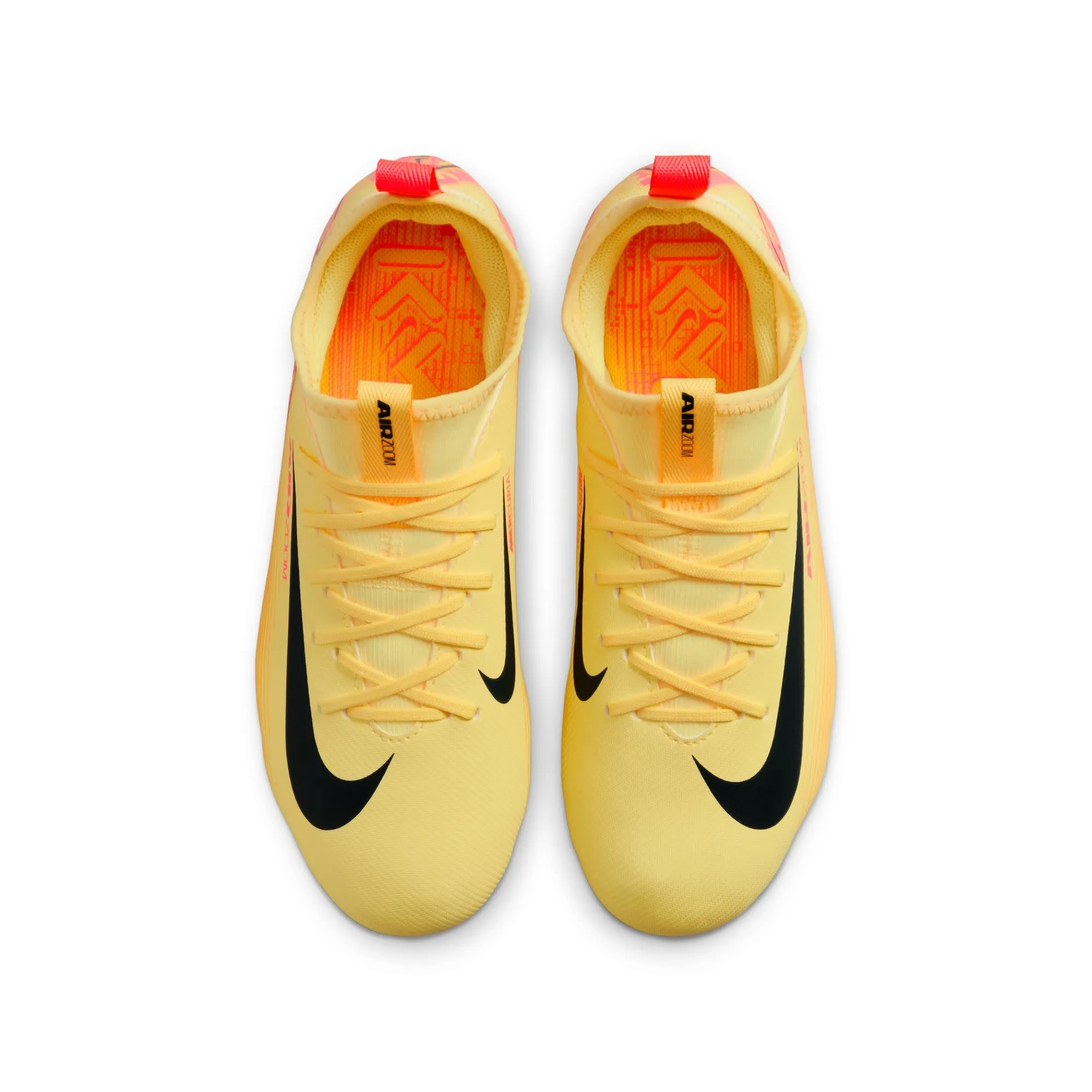 Nike Zoom Mercurial Vapor 16 Academy KM FG/MG Jr (Yellow/Pink)