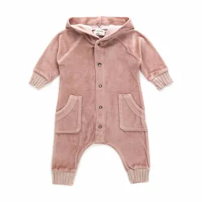 One More In The Family Baby Girl Chenille Romper