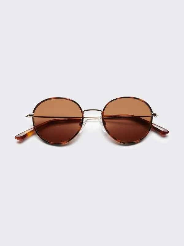 Ozzy Sunglasses - Gold/Turtoise