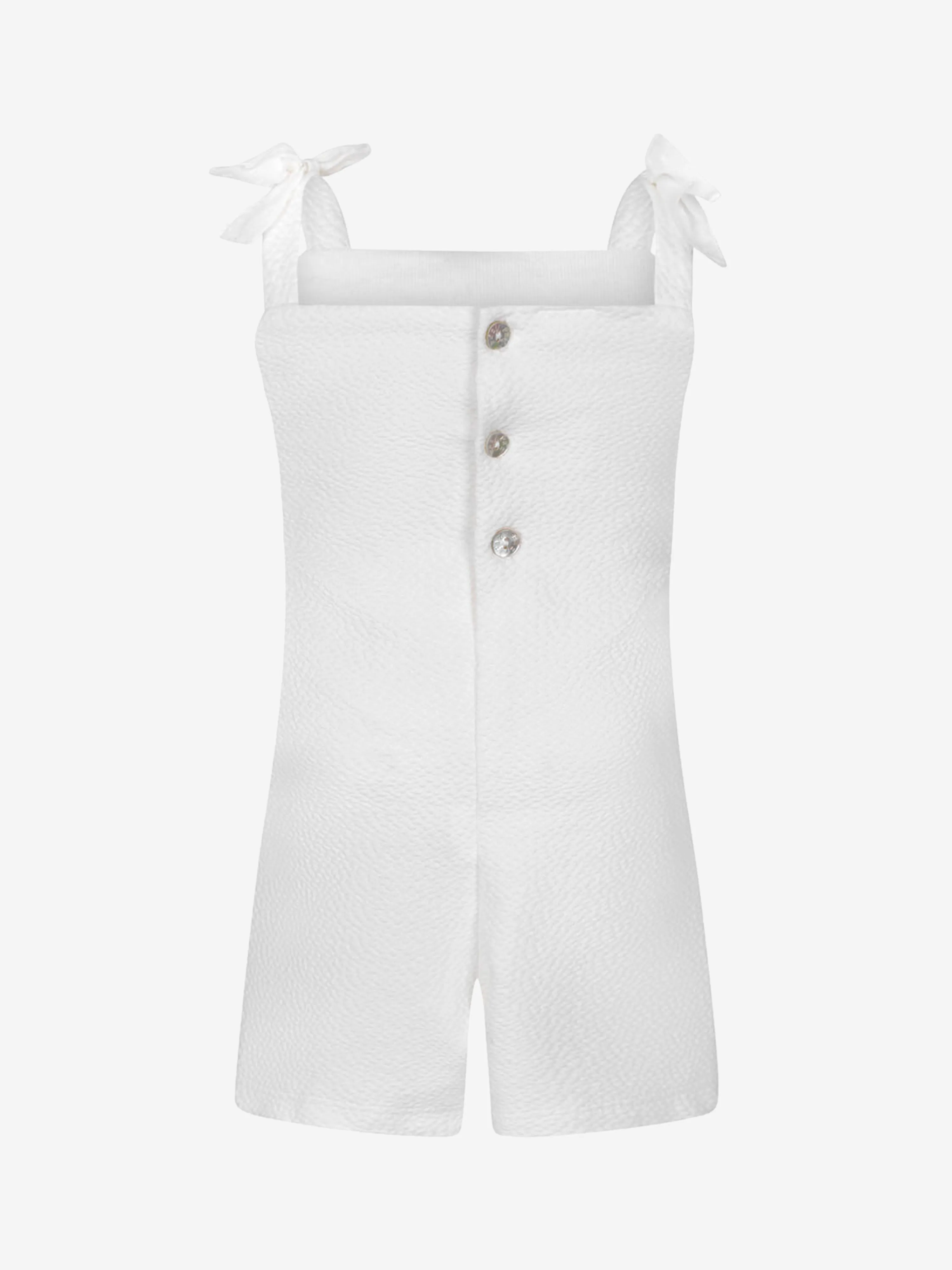 Paz Rodriguez Baby Girls Romper - Cotton Shortie