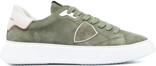 Philippe Model Paris Tres Temple low-top sneakers Green