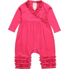 Pink Pima Cotton Romper