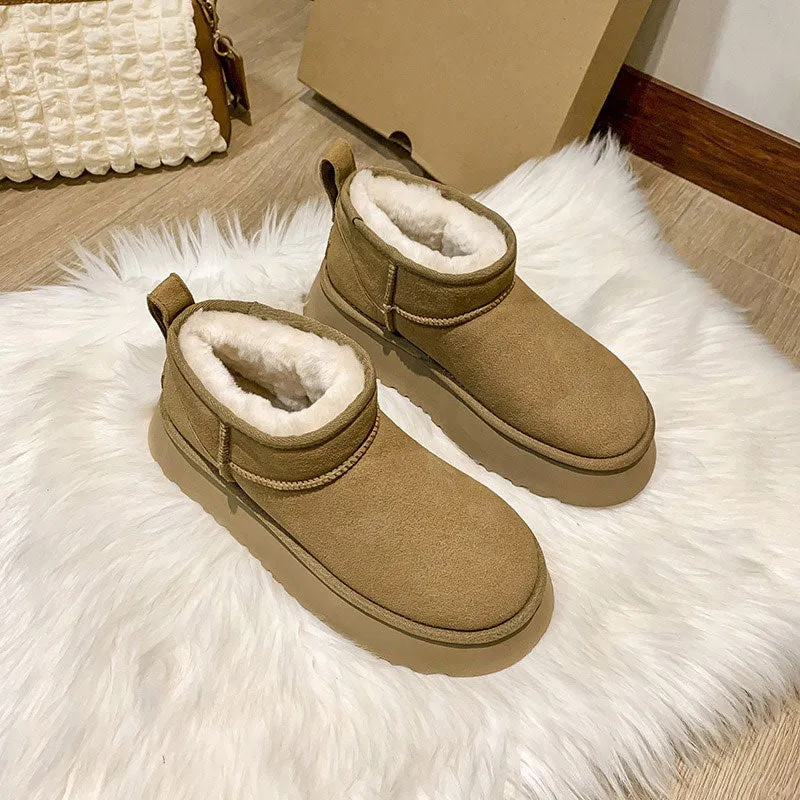 Platform Sheepskin Boot