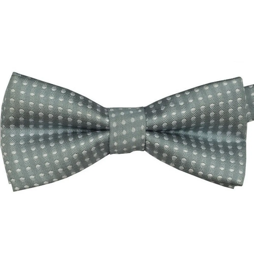 Polka Dots Kids Toddler Boys Girls Bowtie Pre Tied Bow Tie Necktie Multi-Colors SM6