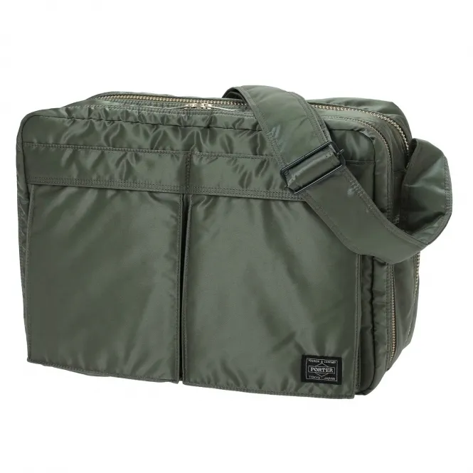 Porter-Yoshida & Co. Tanker Shoulder Bag - Sage Green