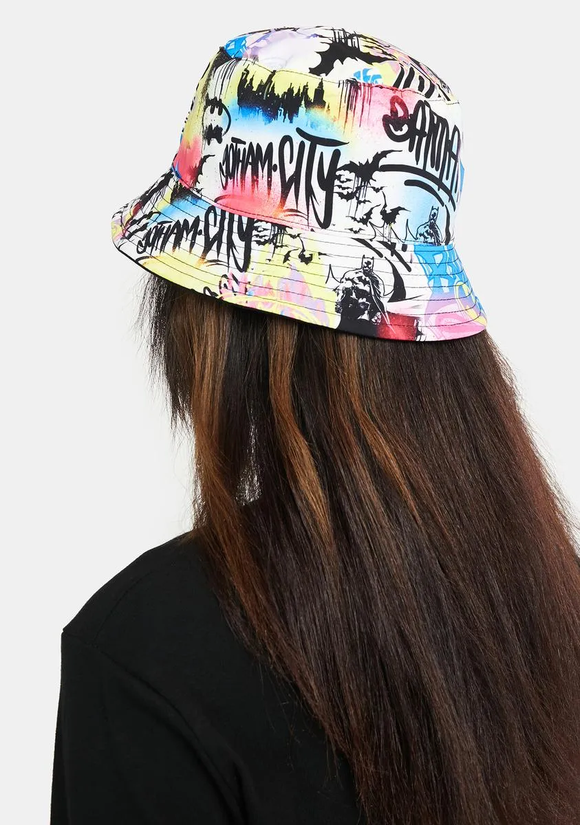 Pretty Riot Reversible Bucket Hat-