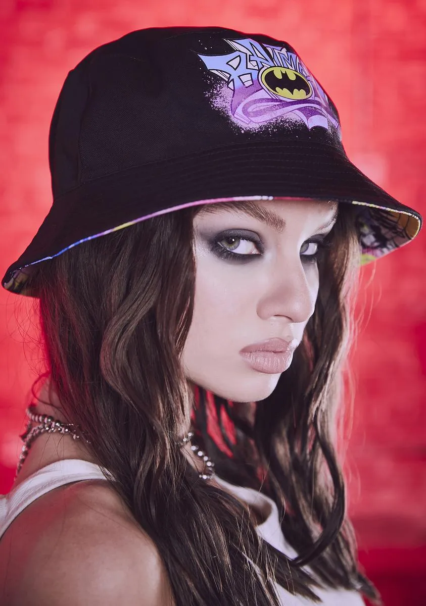 Pretty Riot Reversible Bucket Hat-