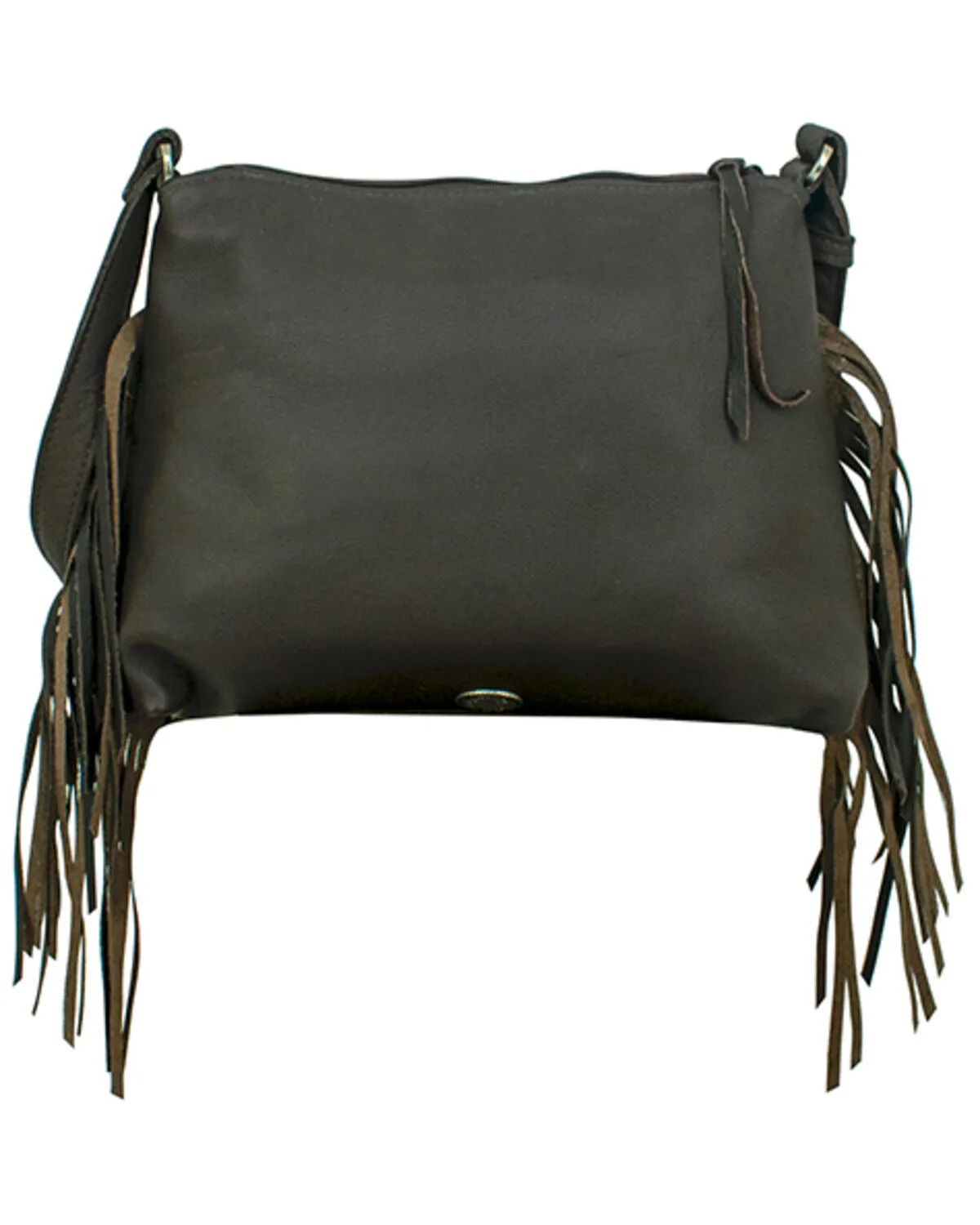 Product Name:  American West Women's Southwestern Tapestry Fringe Shoulder Bag