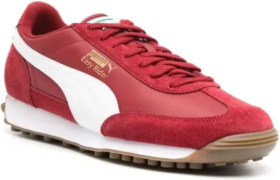 PUMA Easy Rider suede sneakers Red