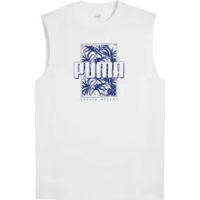 Puma ESSENTIALS + PALMS RESORT SLEEVESS TEE