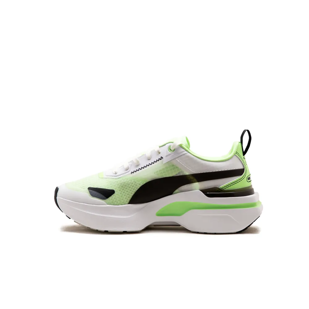 Puma Kosmo Rider Women’s Puma White/Fizzy Lime 383113-01