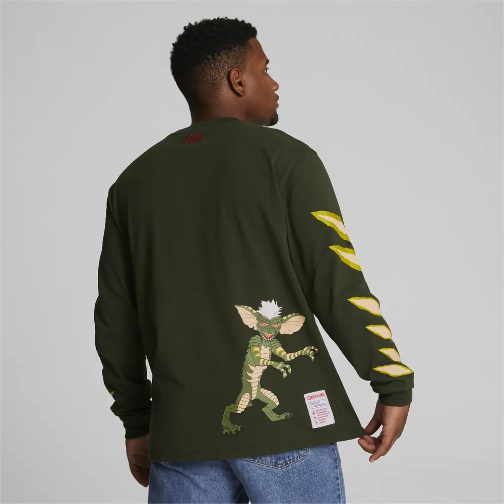 PUMA PUMA Gremlins Long Sleeve T-Shirt  - Men's