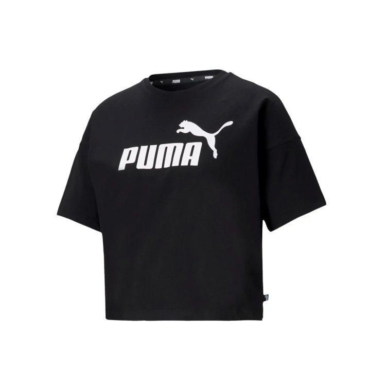 Puma Women Essentials Cropped Logo Jersey