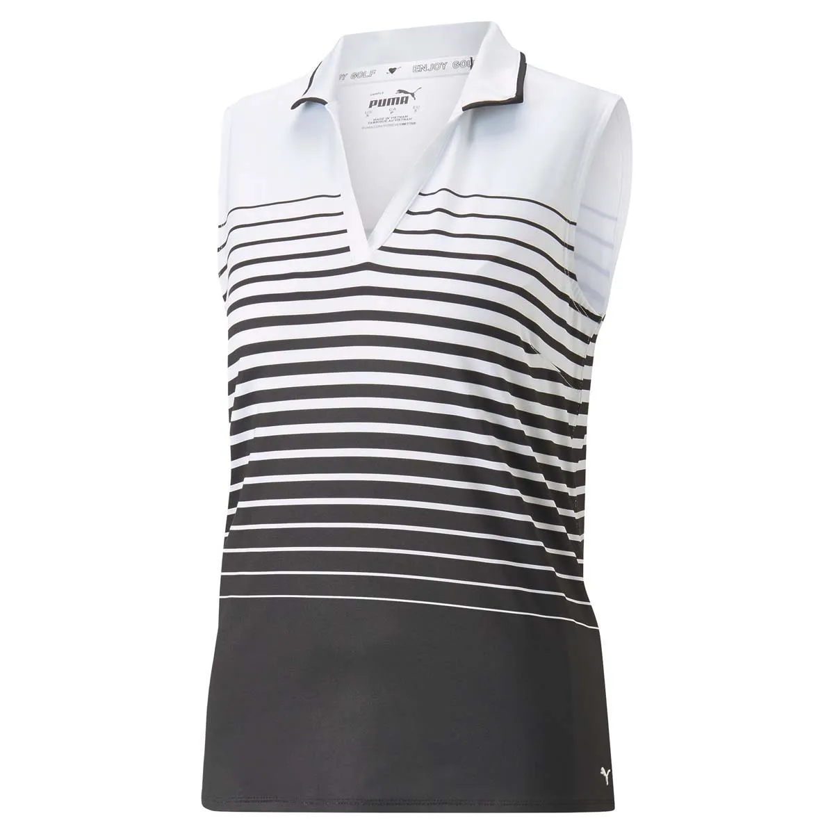 Puma Women's MATTR Sleevelss Stripe Polo