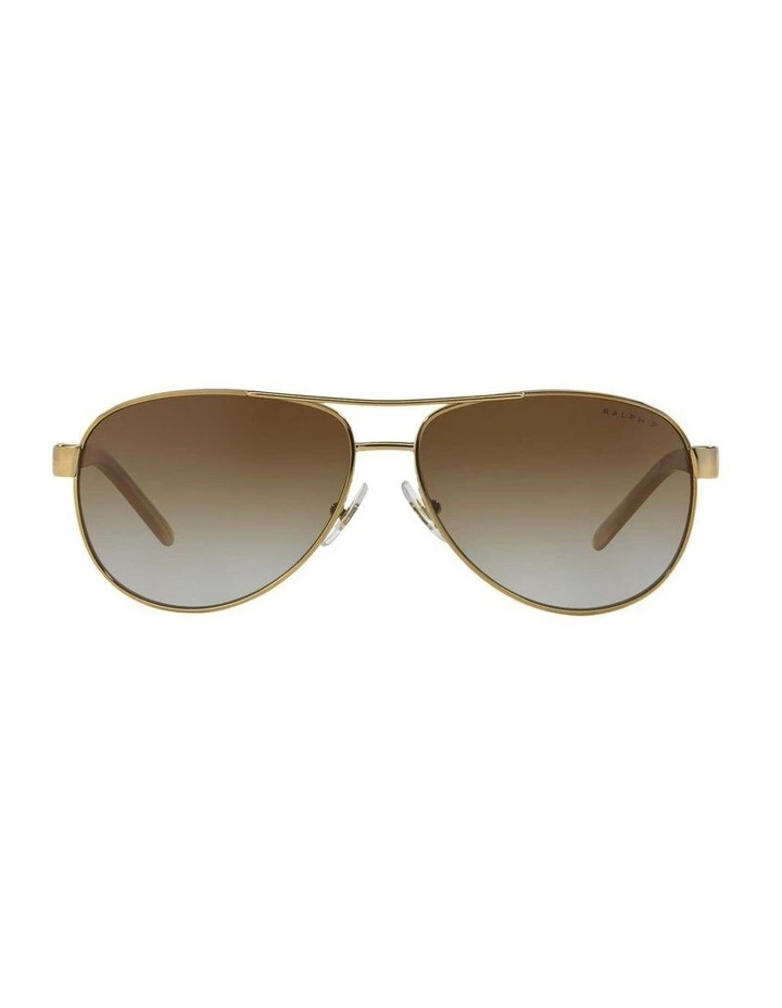 RA4004 Gold Polarised Sunglasses