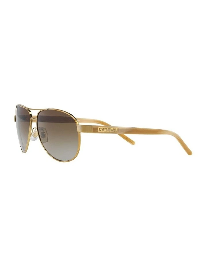 RA4004 Gold Polarised Sunglasses