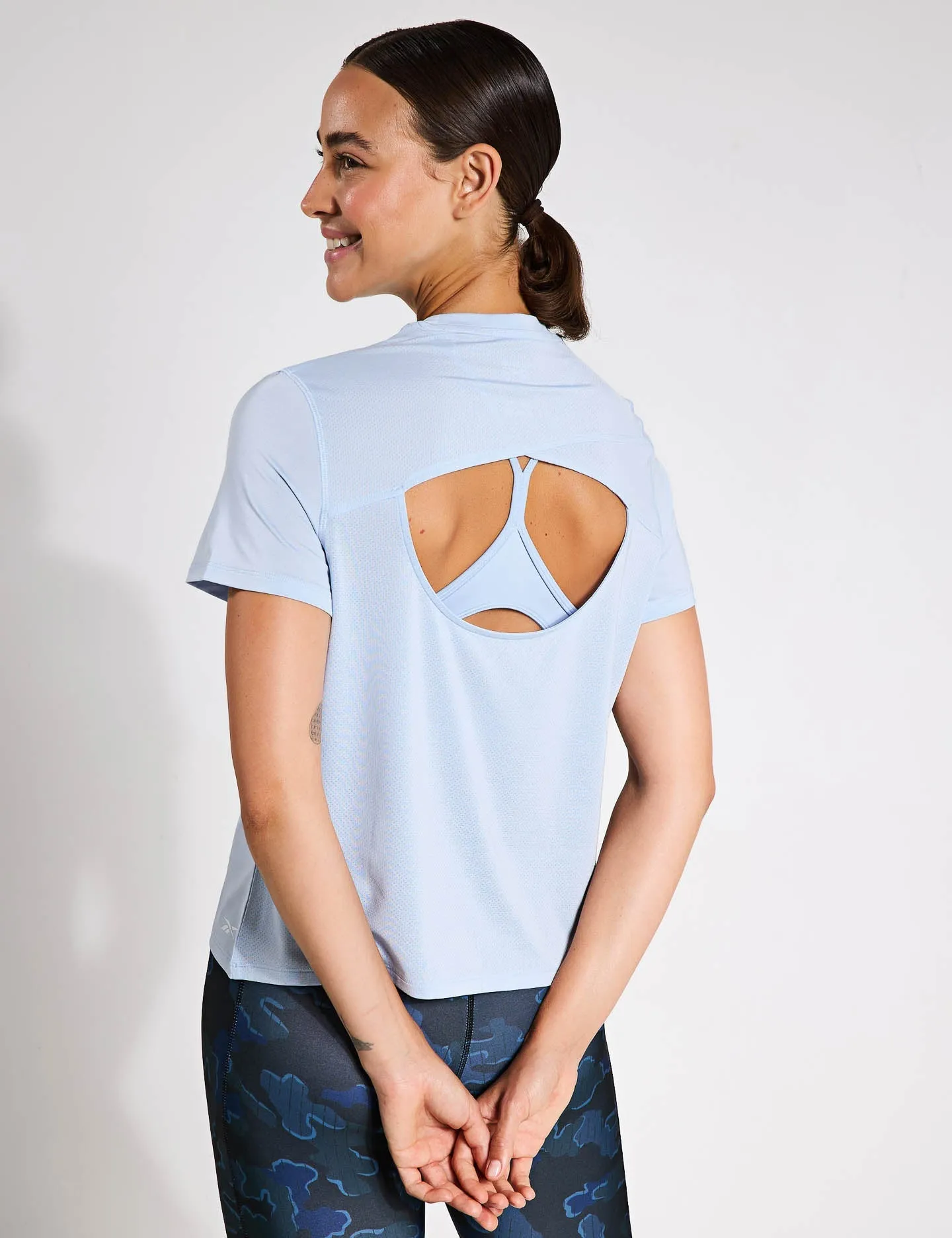 Reebok Chill Athletic T-Shirt - Pale Blue