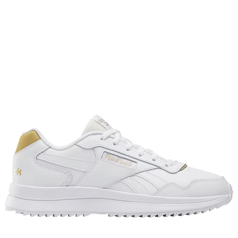 Reebok Classics Womens Reebok Glide SP Trainers White/White/Metallic Gold