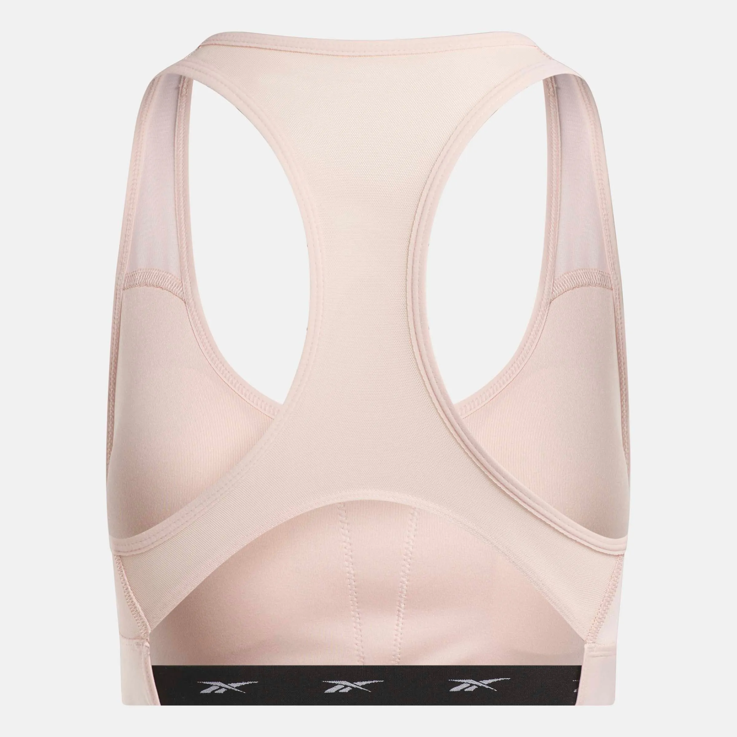 Reebok Lux Vector Racer Sports Bra Possibly Pink