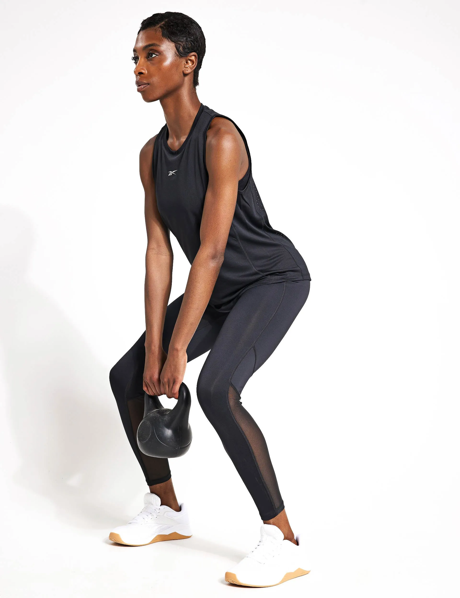 Reebok Running Speedwick Tank Top - Night Black