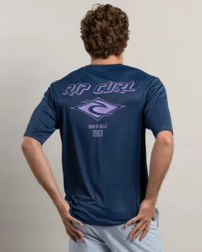 Rip Curl Icons Surflite UPF Short Sleeve Rash Vest