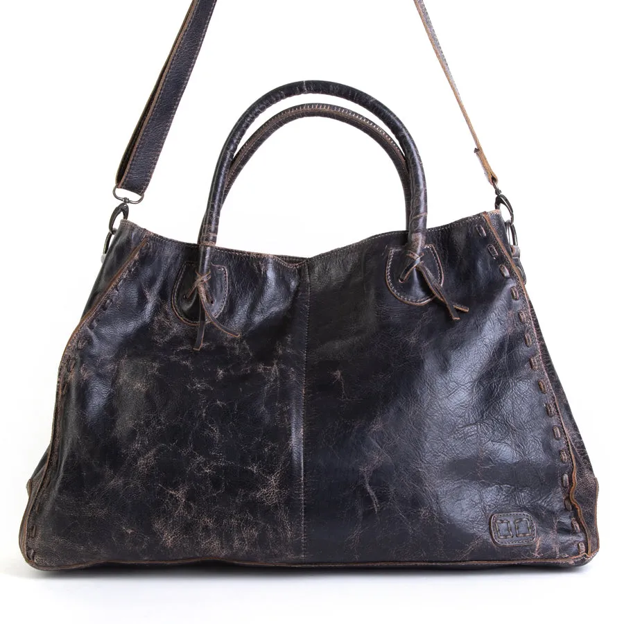 ROCKAWAY BAG - BLACK - LEATHER