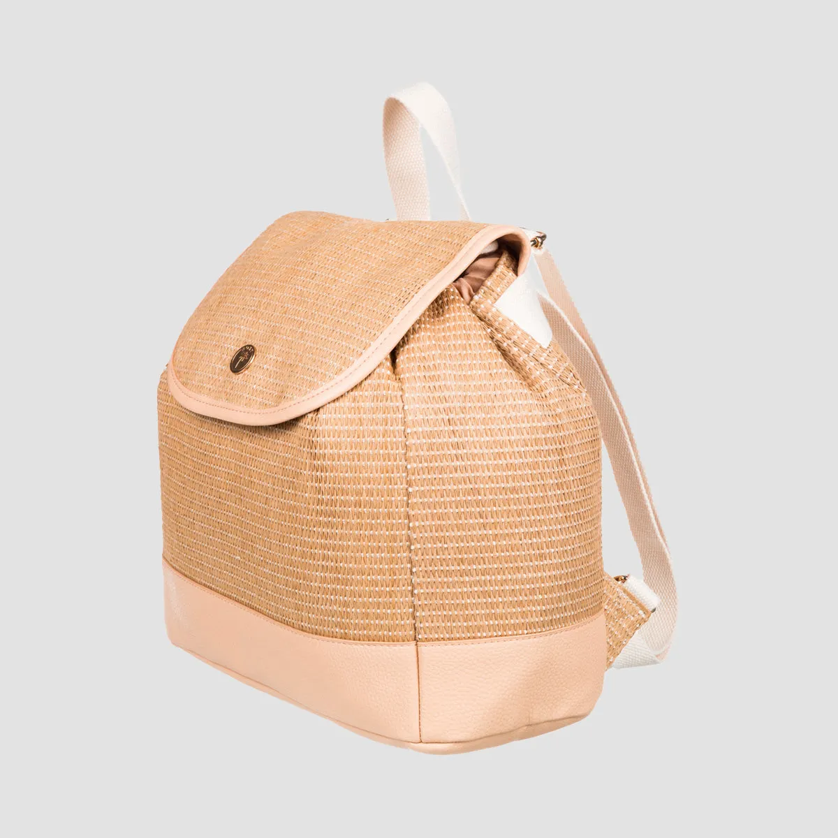 Roxy Island Key Beach Backpack Natural - Womens