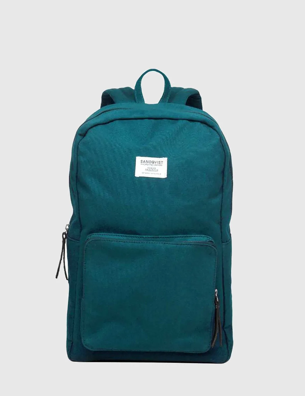 Sandqvist Kim Ground Backpack (Canvas) - Petrol Blue