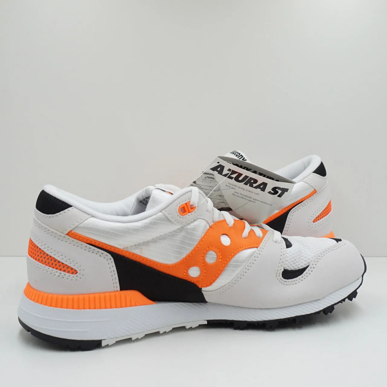 Saucony Azura White Orange Sample