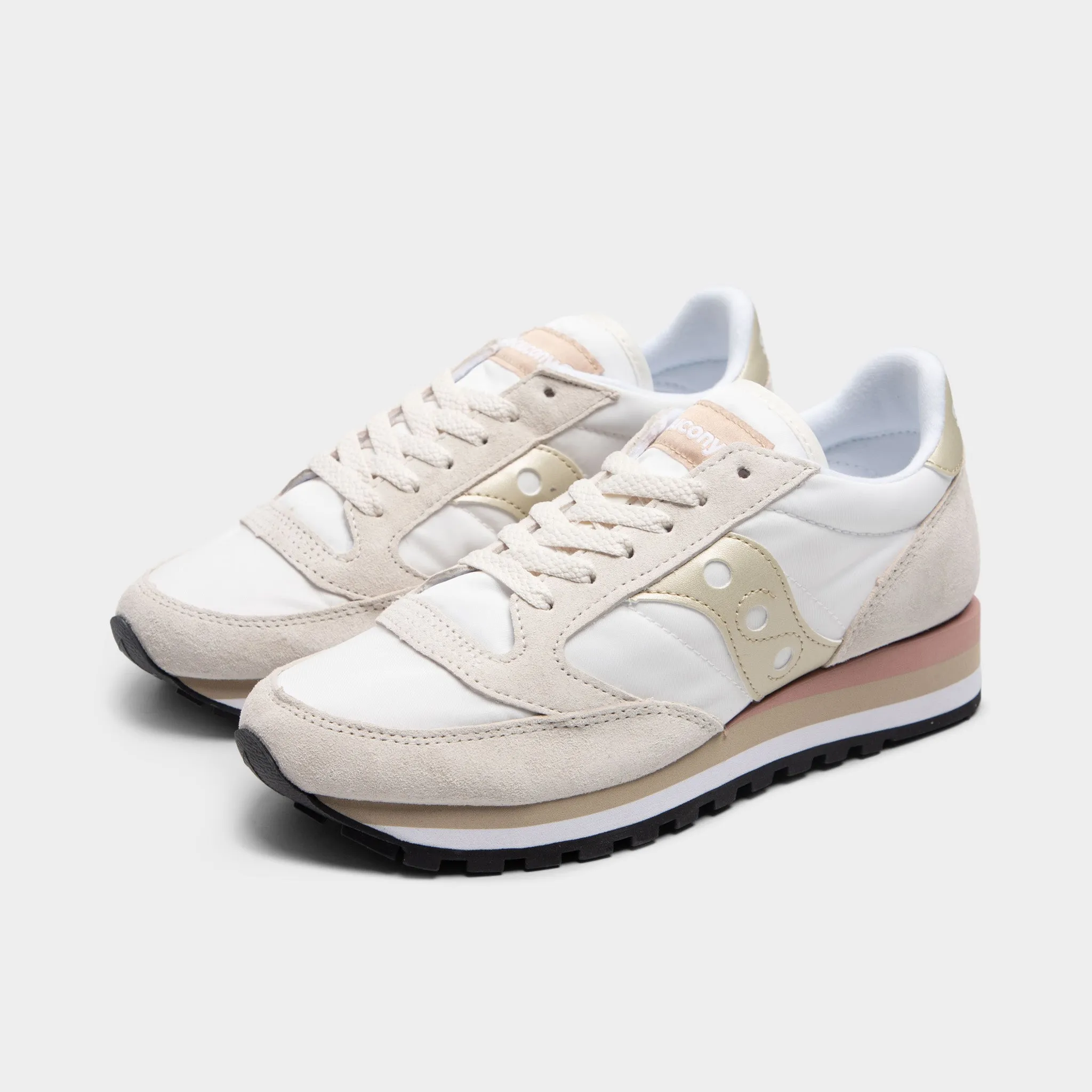 Saucony Women's Jazz Triple Light Grey / Gold