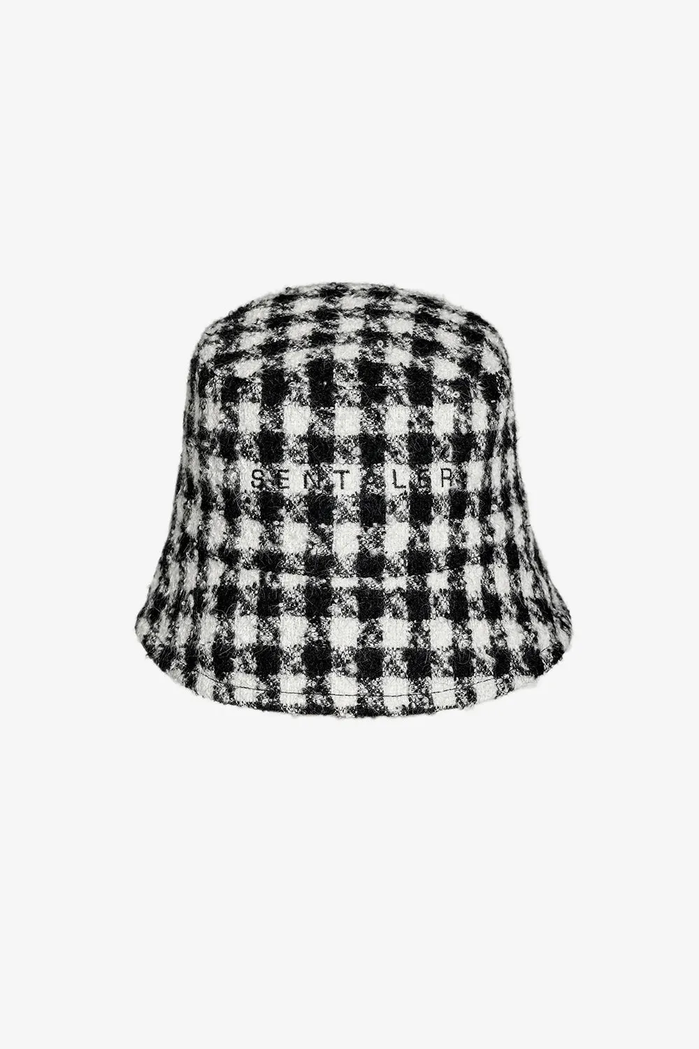 SENTALER HOUNDSTOOTH BUCKET HAT- Pre Order