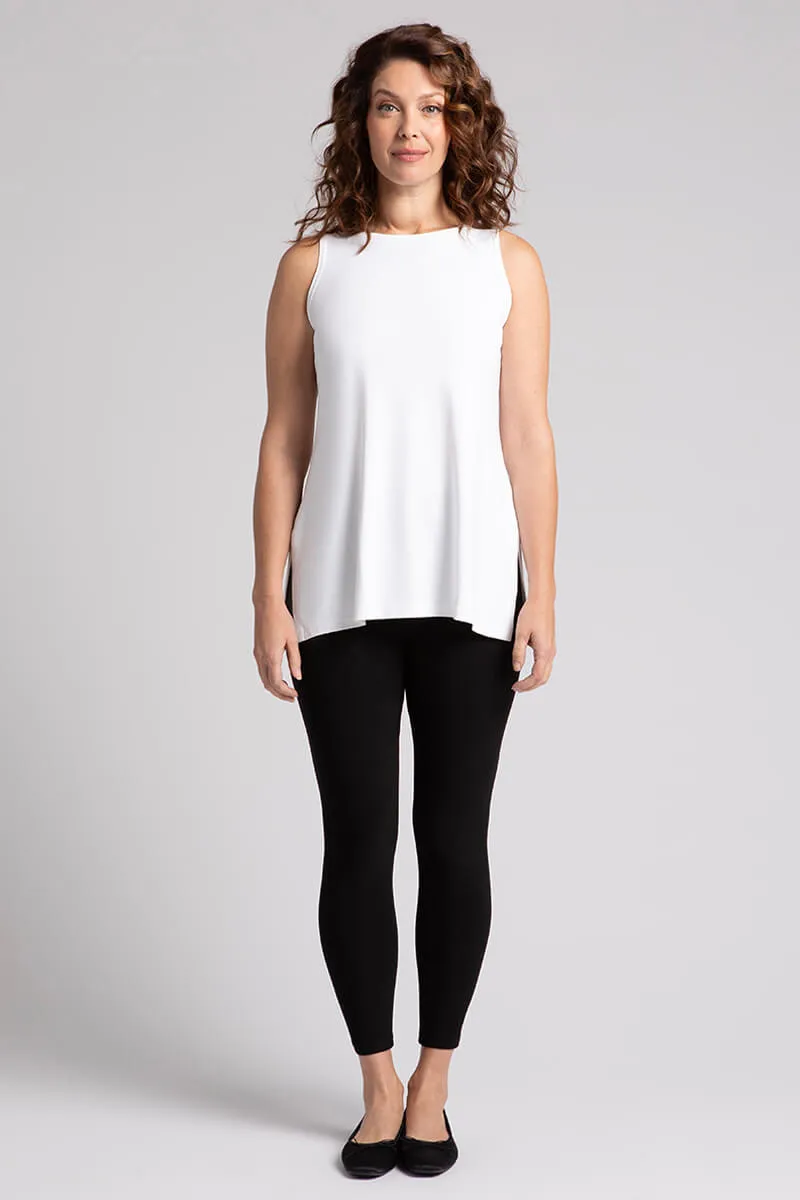 Sleeveless Nu Ideal Tunic | White