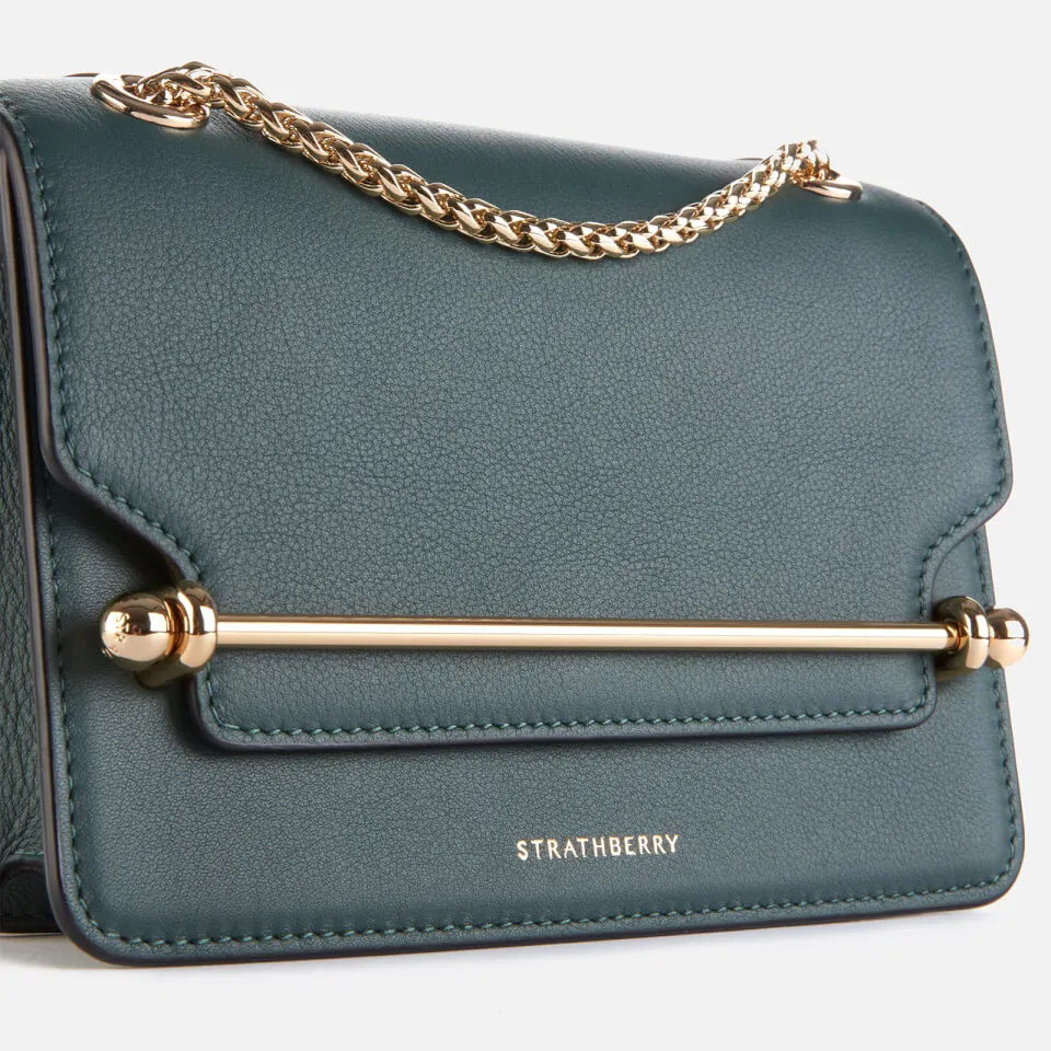 Strathberry East/West Leather Mini Bag