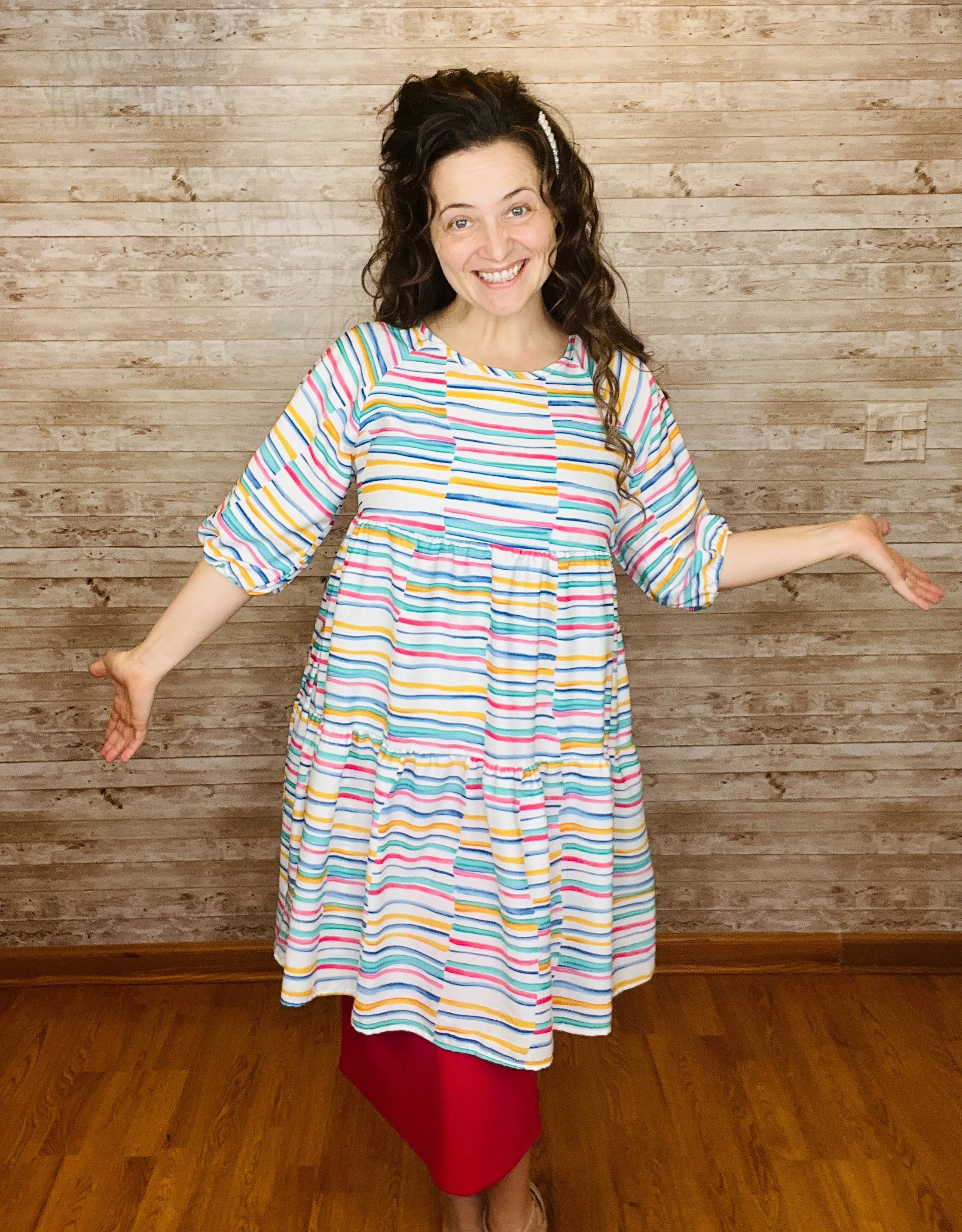 Stripes of Many Colors Tunic