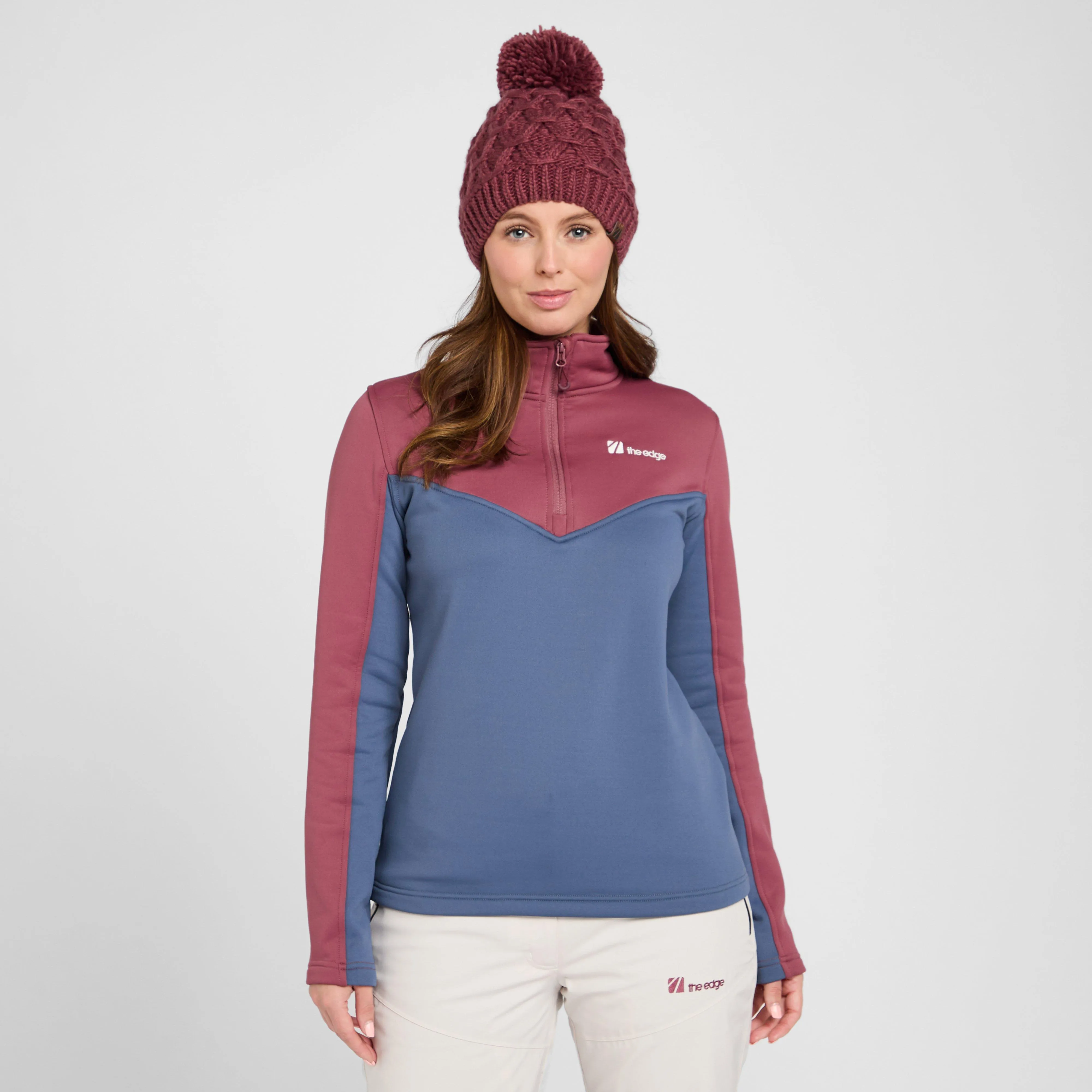 The Edge Women's Cypress Half Zip Fleece | Millets