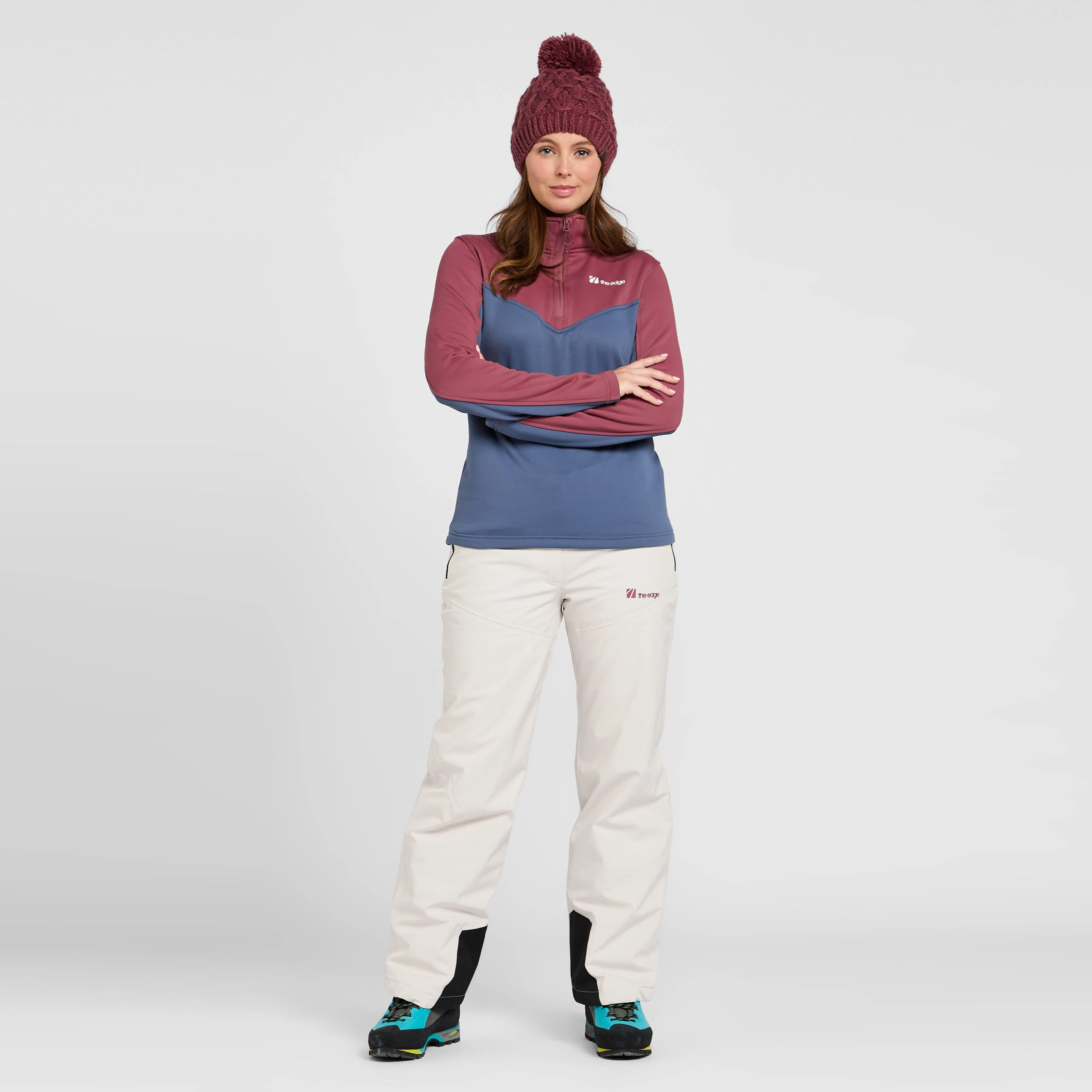 The Edge Women's Cypress Half Zip Fleece | Millets