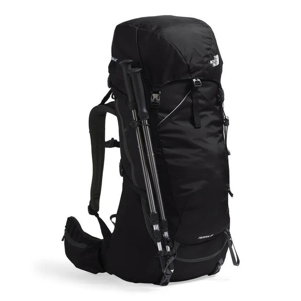 THE NORTH FACE Terra 55 Backpacking Backpack, TNF Black/Asphalt Grey-NPF, Large/X-Large