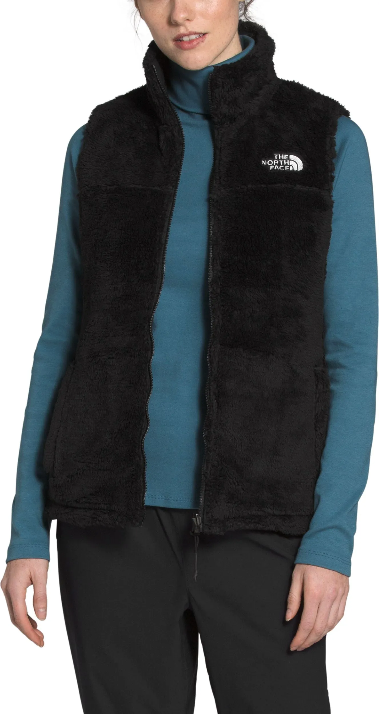 The North Face Women's Mossbud Insulated Reversible Vest TNF Black