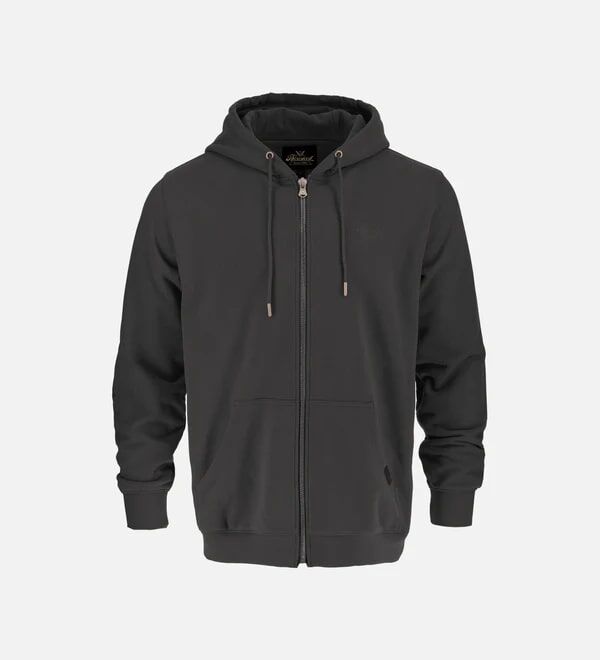 Thorogood Men's Heavyweight Full Zip Hoodie in Tarmac