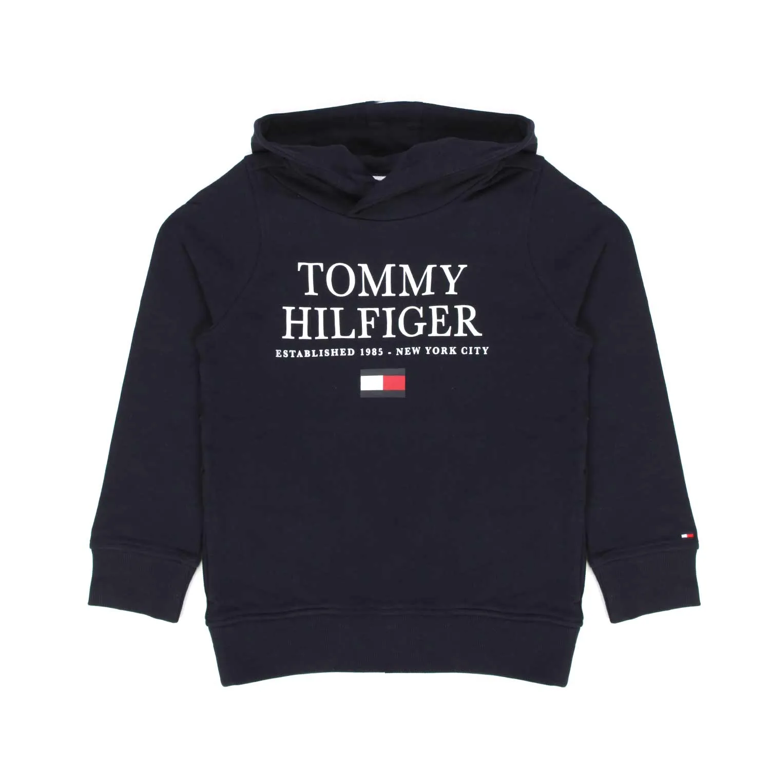 Tommy Hilfiger Dark Blue Hoodie Sweatshirt For Children And Teen