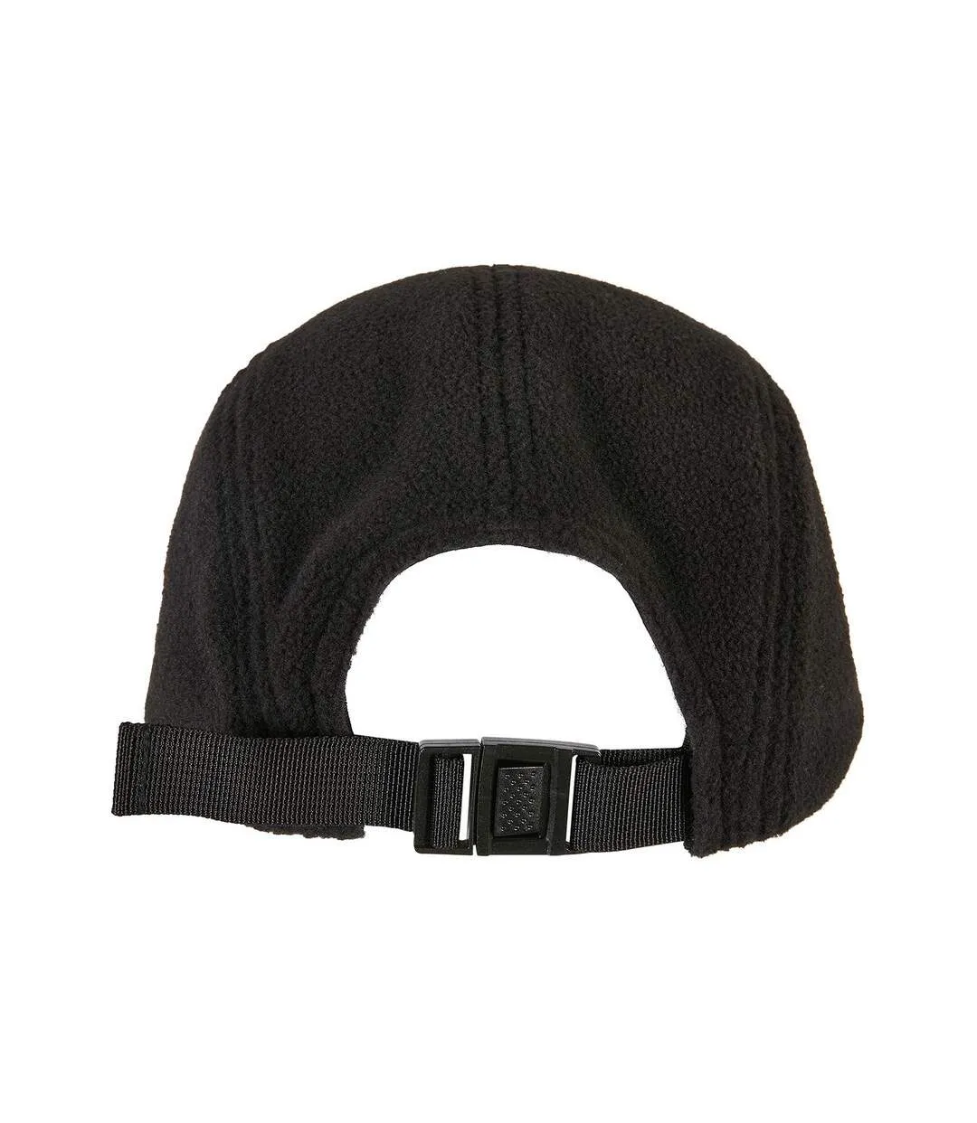 Unisex adult jockey polar fleece cap black Flexfit