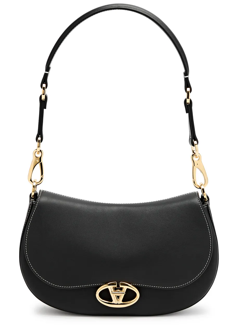 VALENTINO Ohval medium leather shoulder bag -                         -                     -                