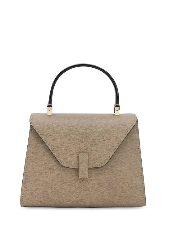 Valextra   Mini Iside grained leather bag 