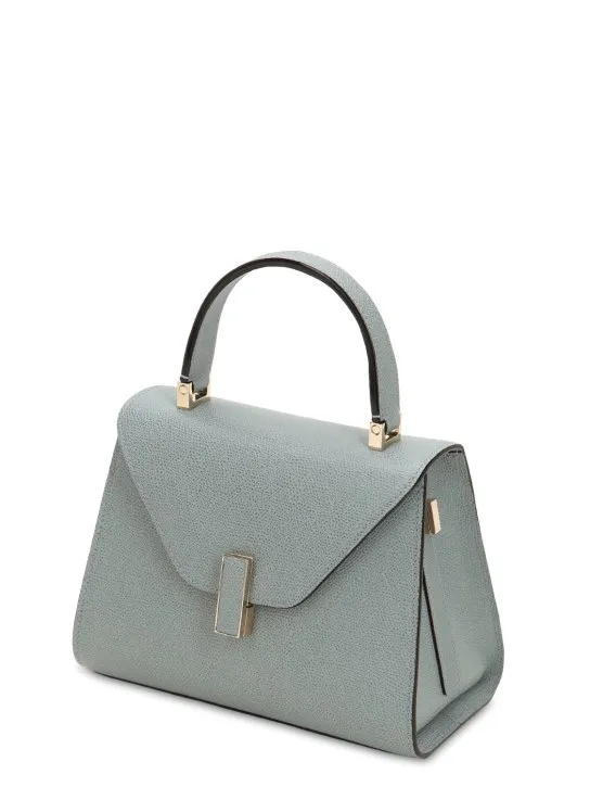 Valextra   Mini Iside grained leather bag 