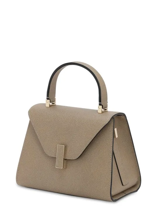 Valextra   Mini Iside grained leather bag 