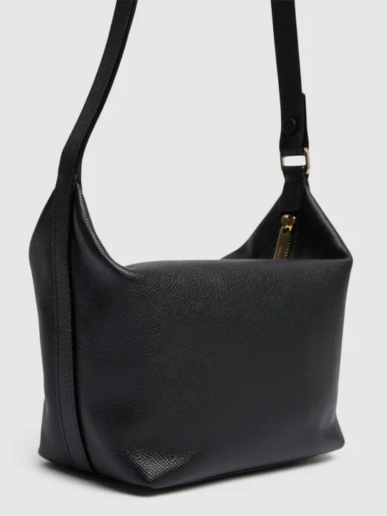 Valextra   Mochi leather top handle bag 