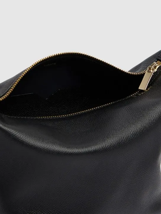 Valextra   Mochi leather top handle bag 