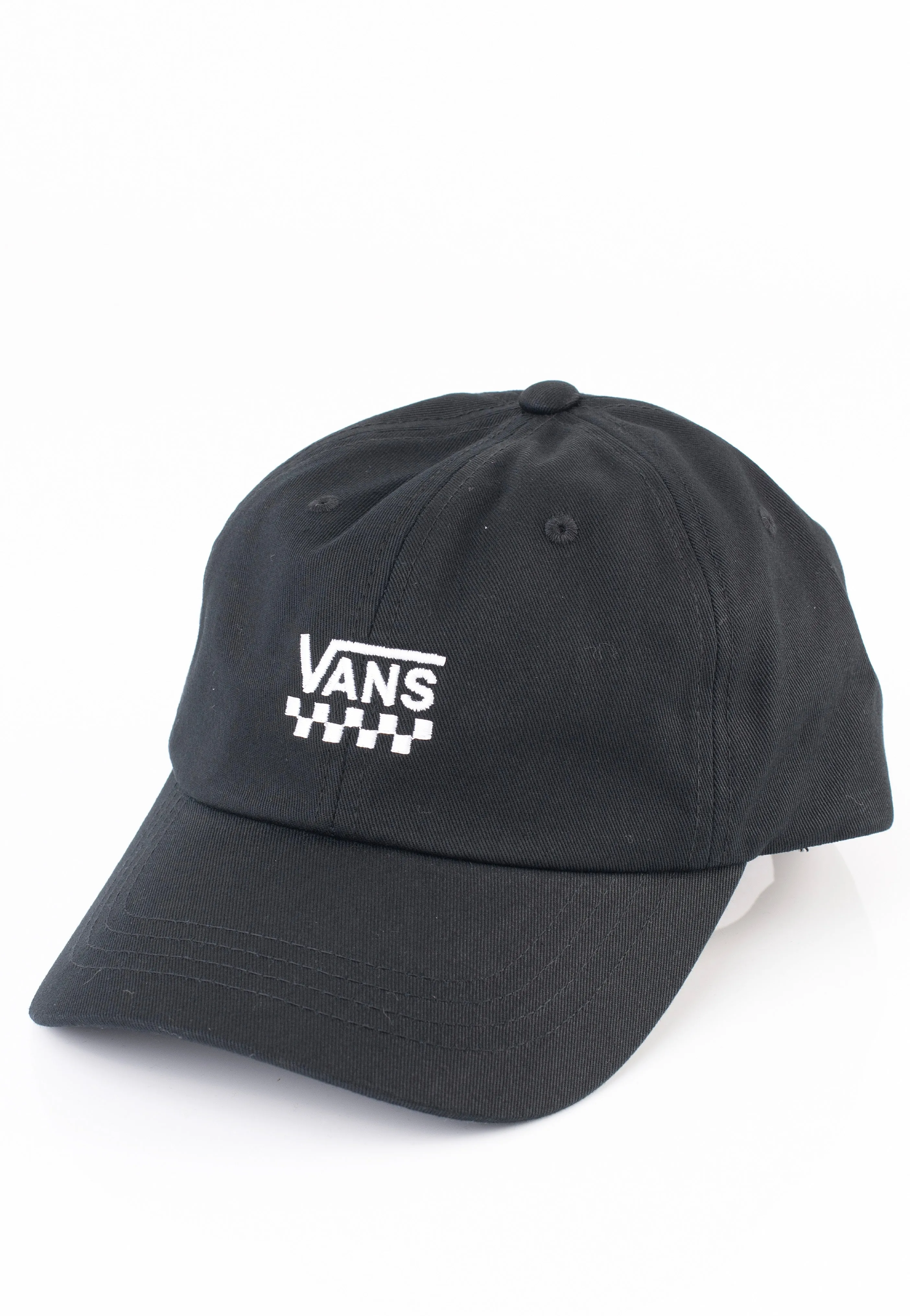 Vans - Checked Curved Bill Jockey Black - Cap