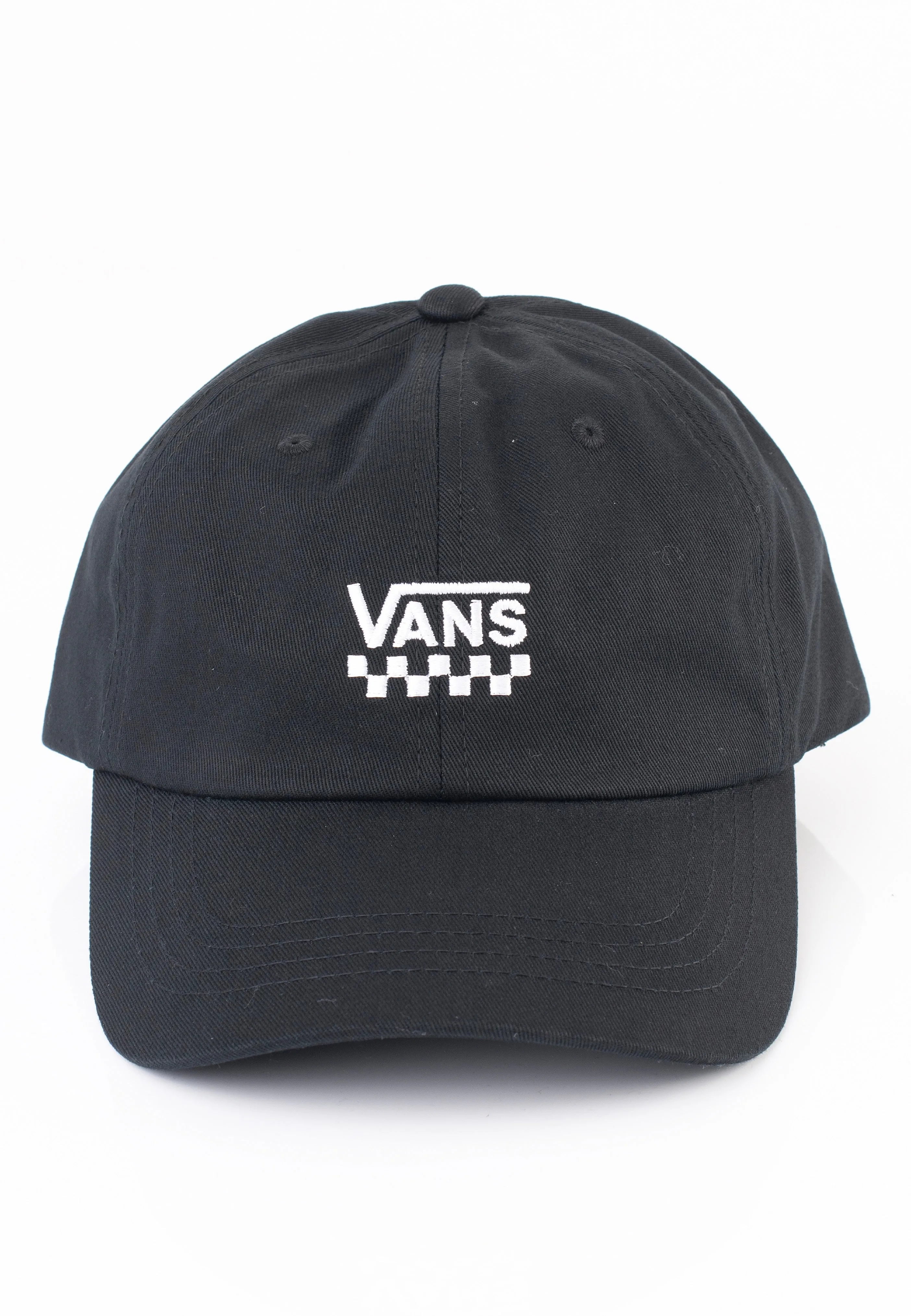 Vans - Checked Curved Bill Jockey Black - Cap