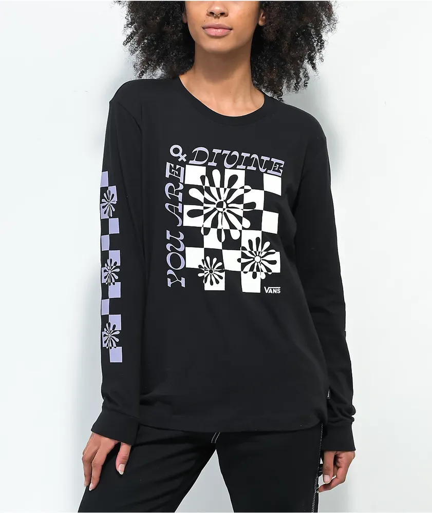 Vans International Women’s Day Black Long Sleeve T-Shirt